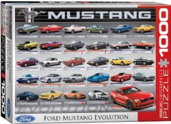 EUROGRAPHICS 1000 PIÈCES - ÉVOLUTION DE LA FORD MUSTANG